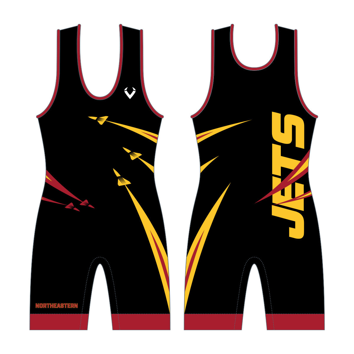 Northeastern - Mens Contender Singlet