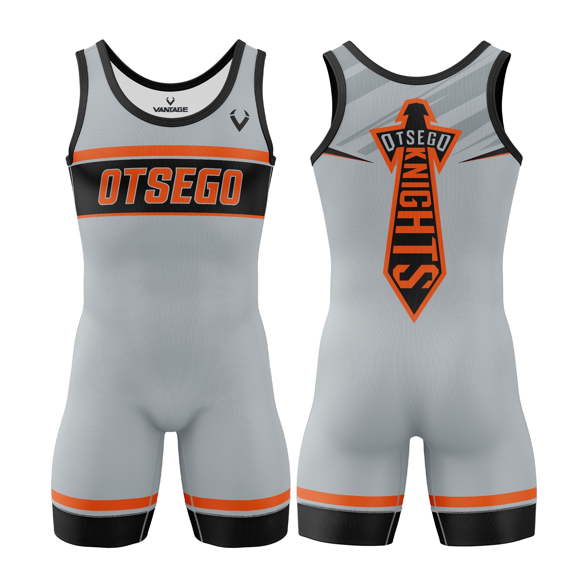 Otsego - Contender Singlet (Grey)