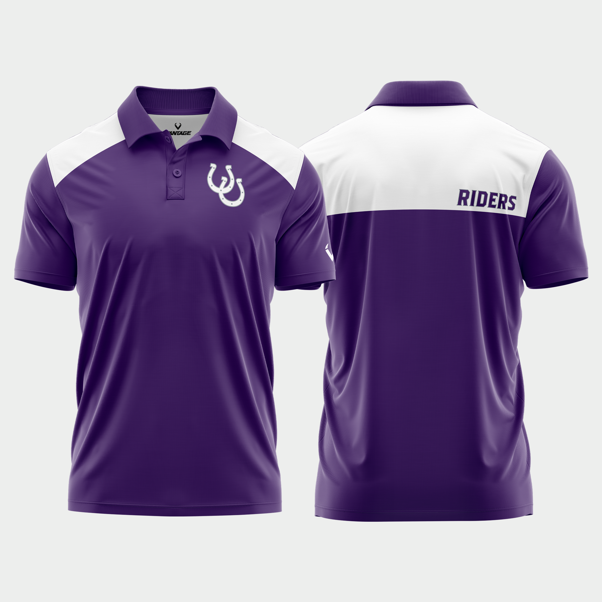Purple Riders - Drifit Polo