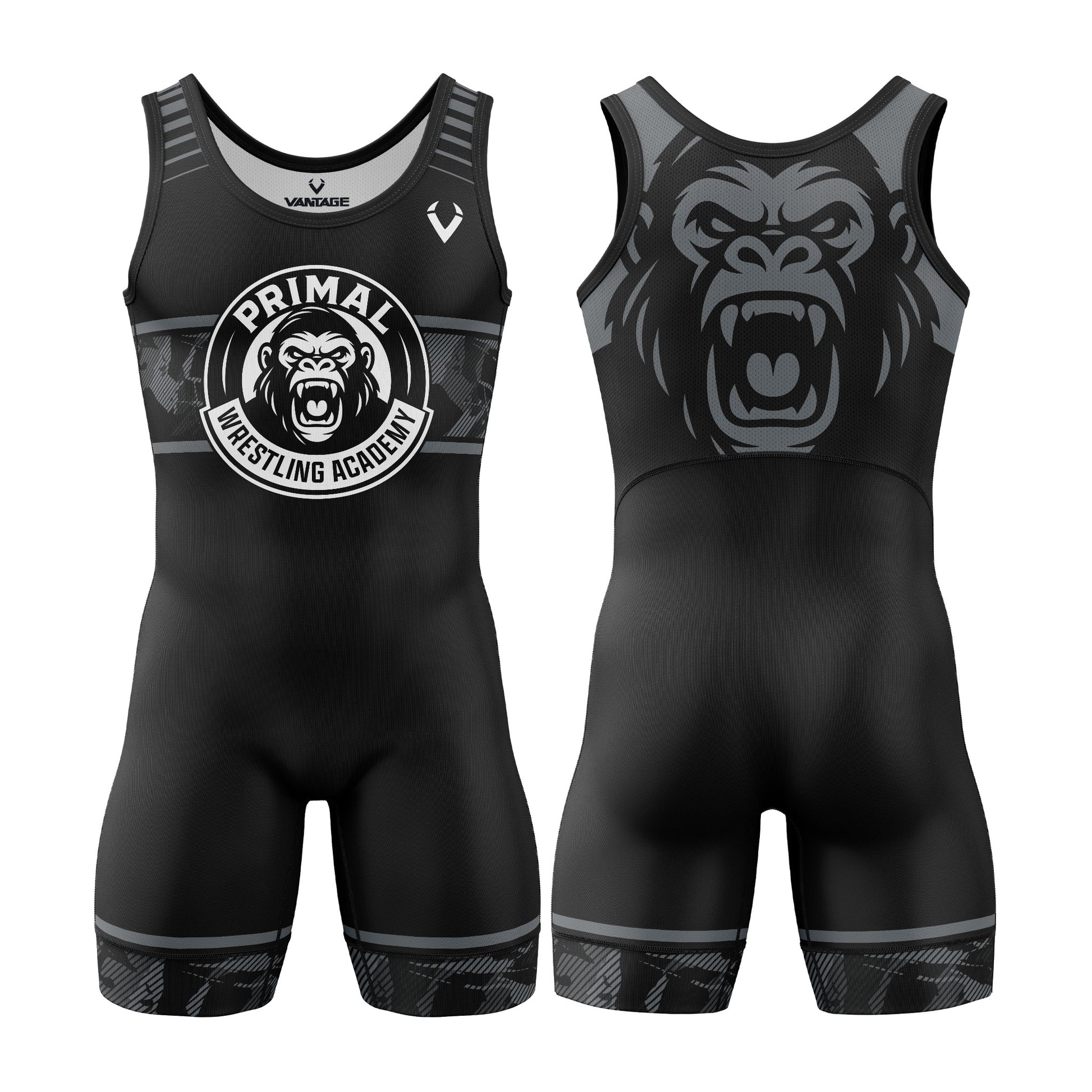 Primal Wrestling Academy - Xero Series Singlet (Design 2)