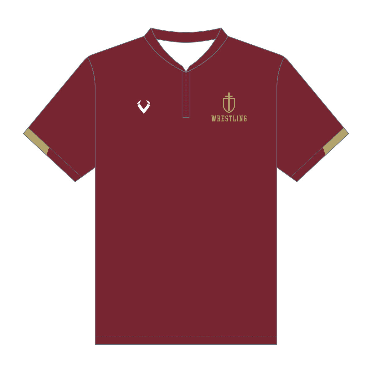 Providence  - 1/4 Zip Mock Polo
