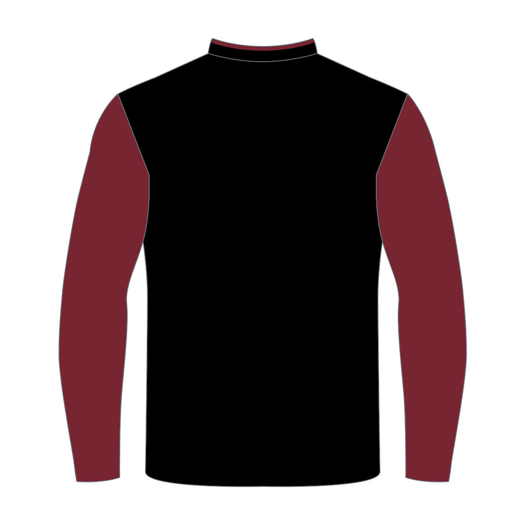 Providence - Contender 1/4 Zip Pullover (Black/Maroon)
