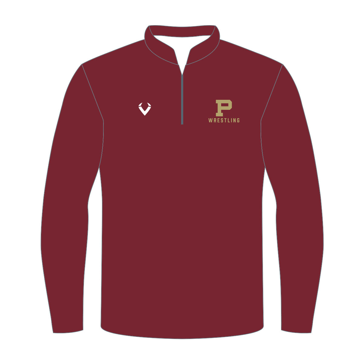 Providence - Contender 1/4 Zip Pullover (Maroon)