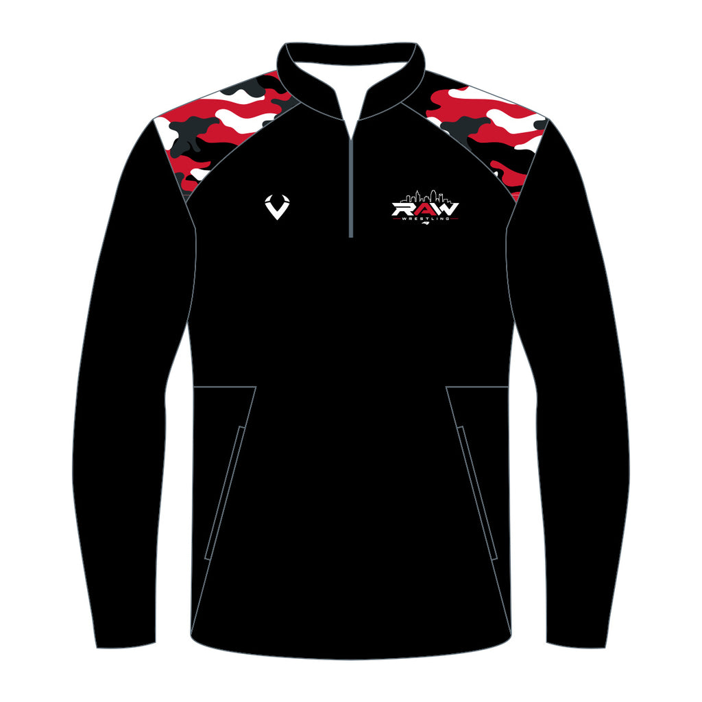 RAW - Contender Hybrid 1/4 Zip Pullover