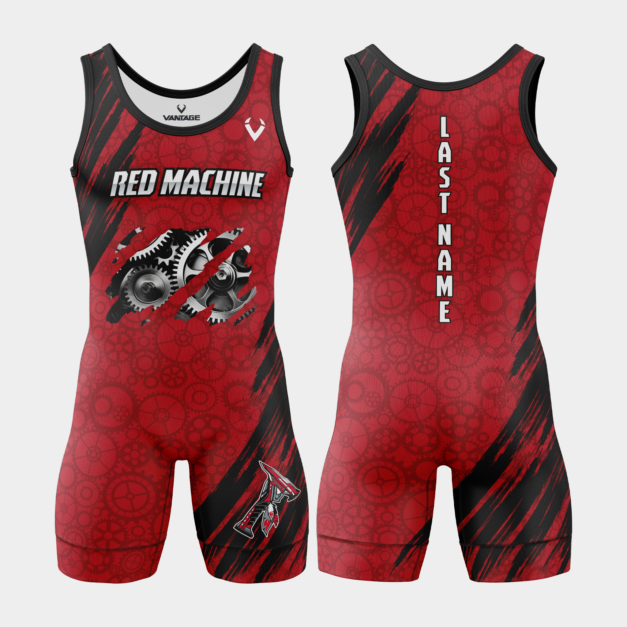 Red Machine - Standard Singlet