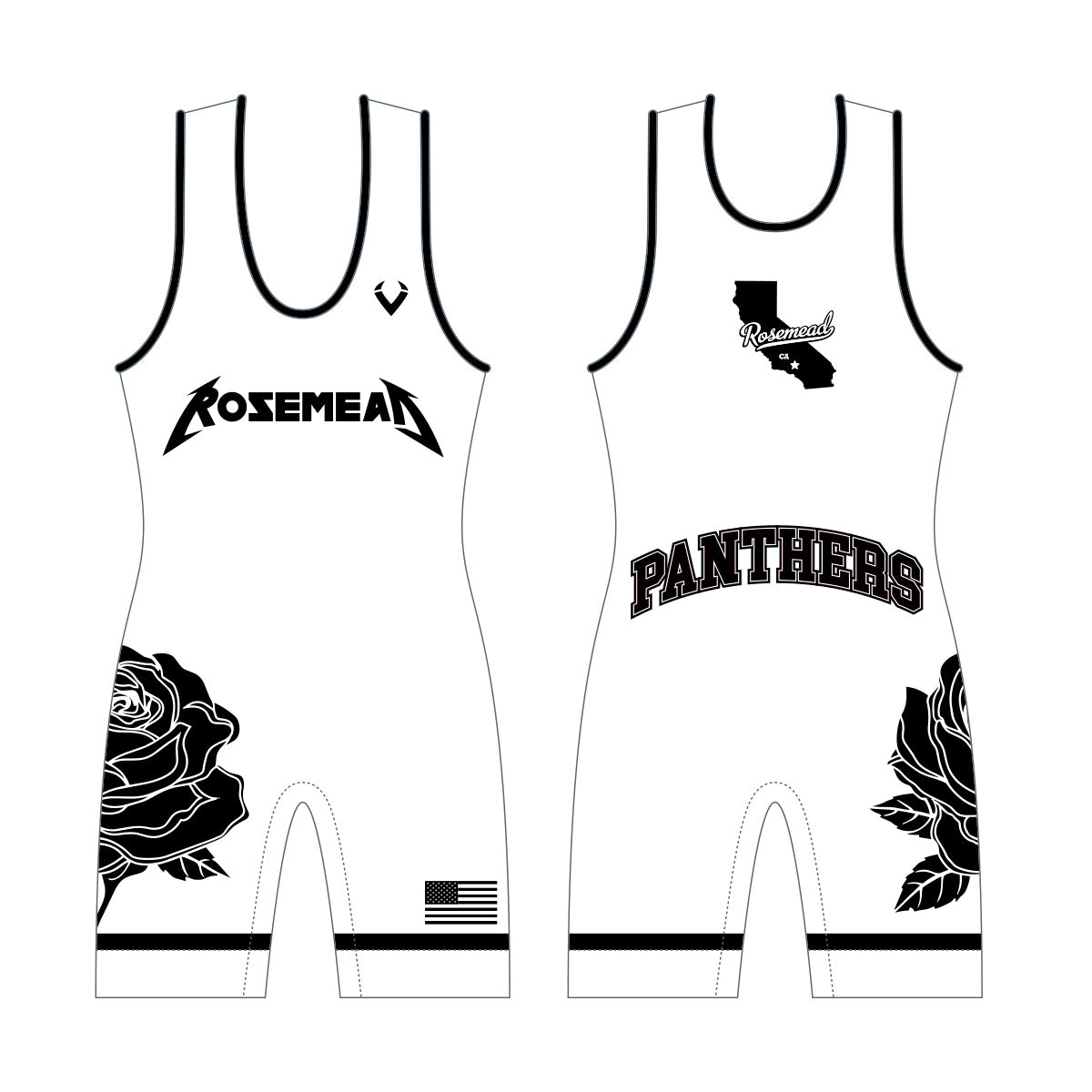 Rosemead - Mens Contender Singlet