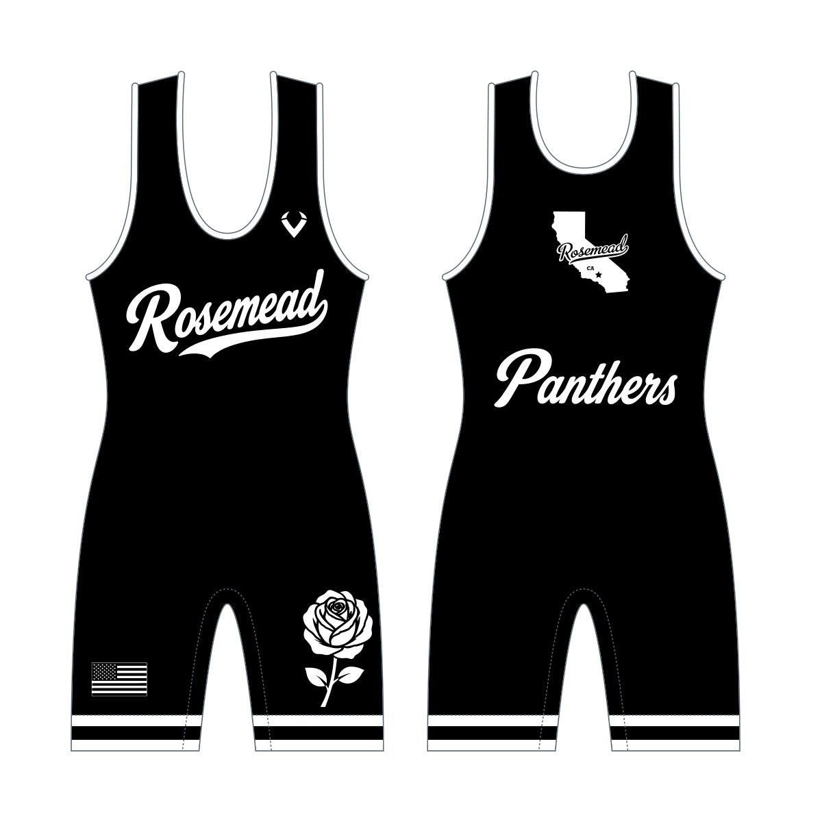 Rosemead - Mens Contender Singlet