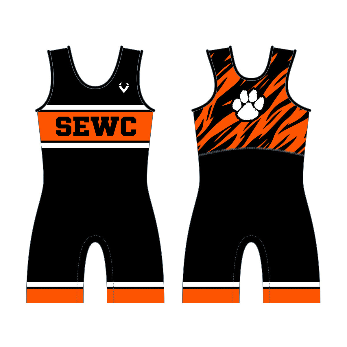 SEWC- Ladies Xero Series Singlet (Black)