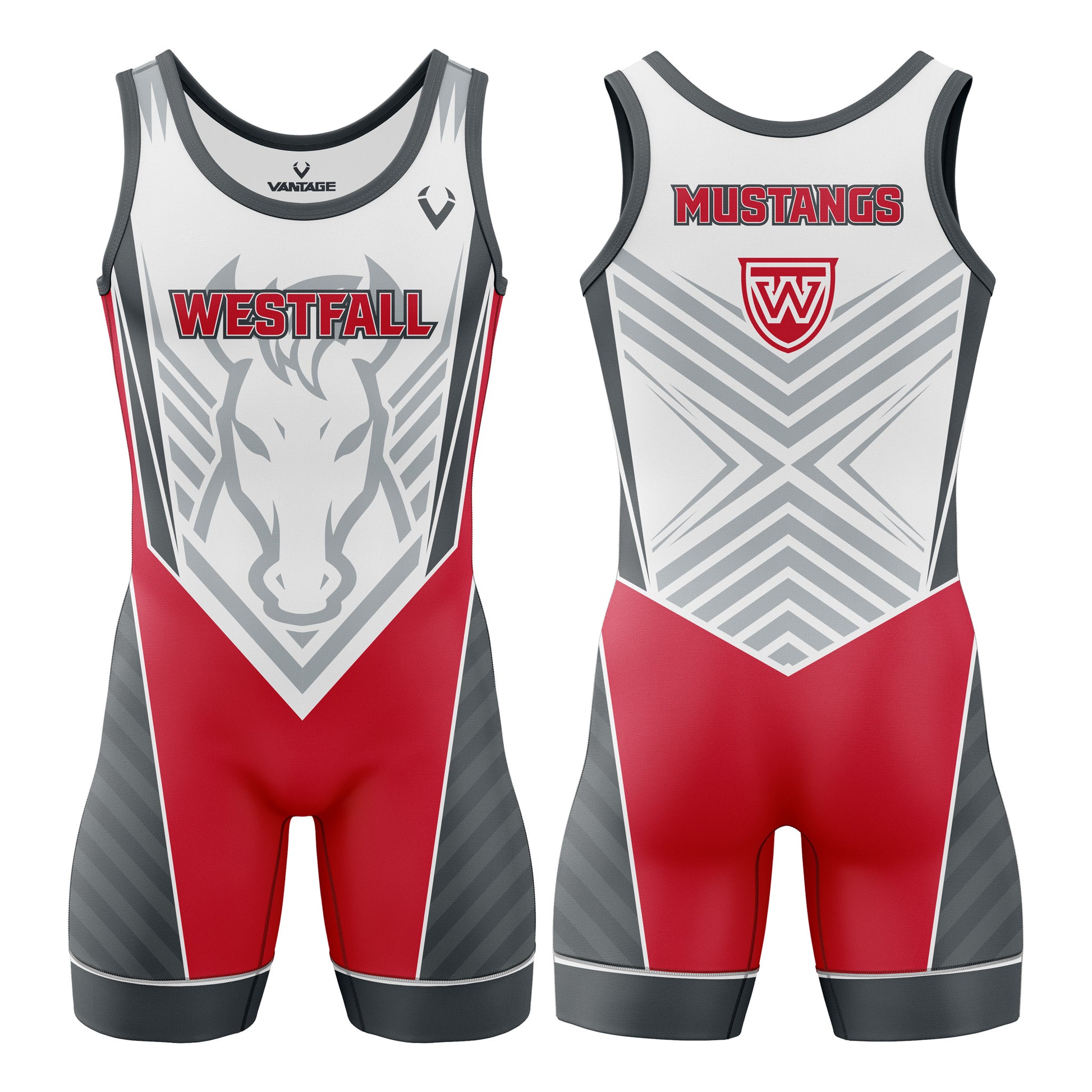 Westfall - Mens Contender Singlet (Design 2)