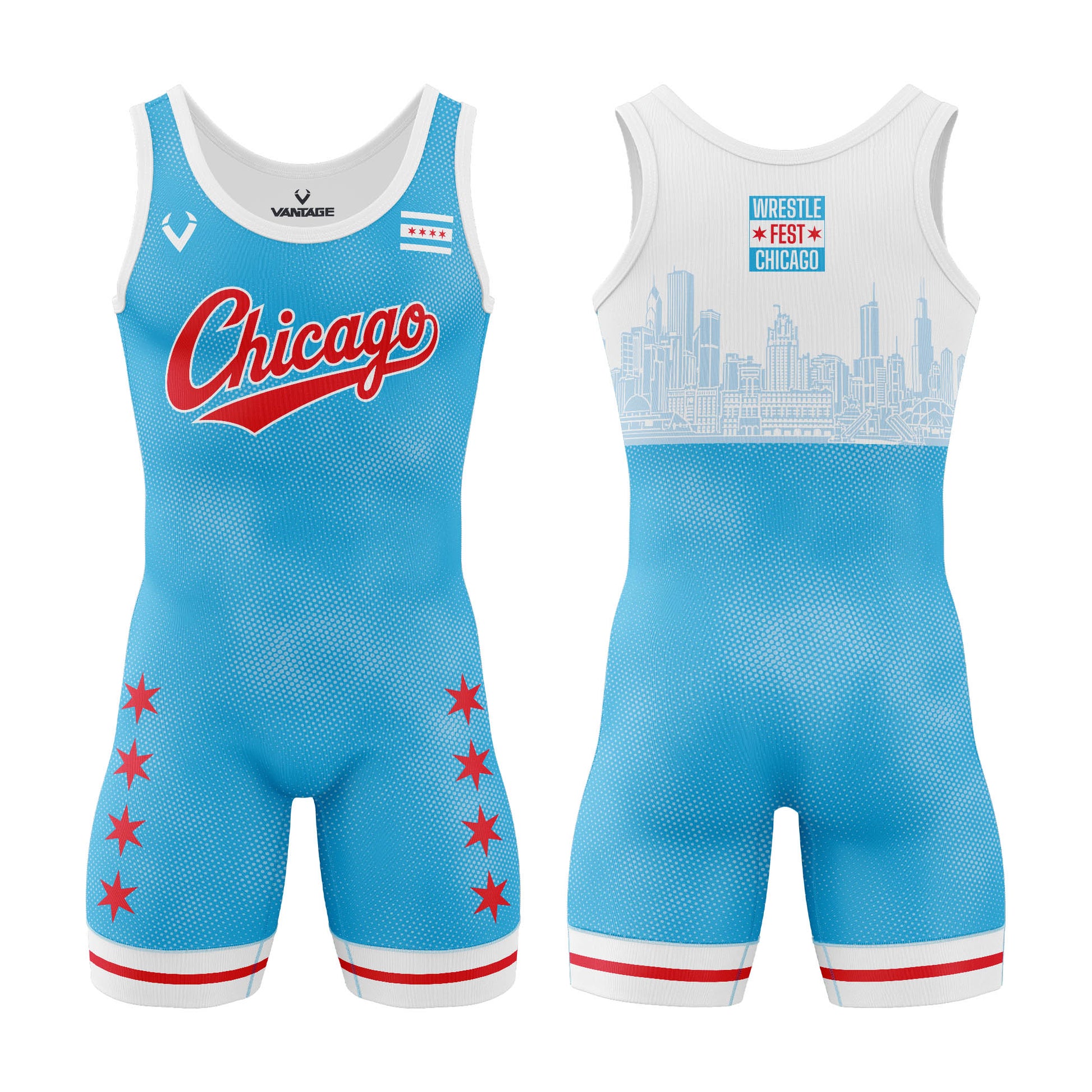 Wrestle Fest Chicago - Mens Contender Singlet