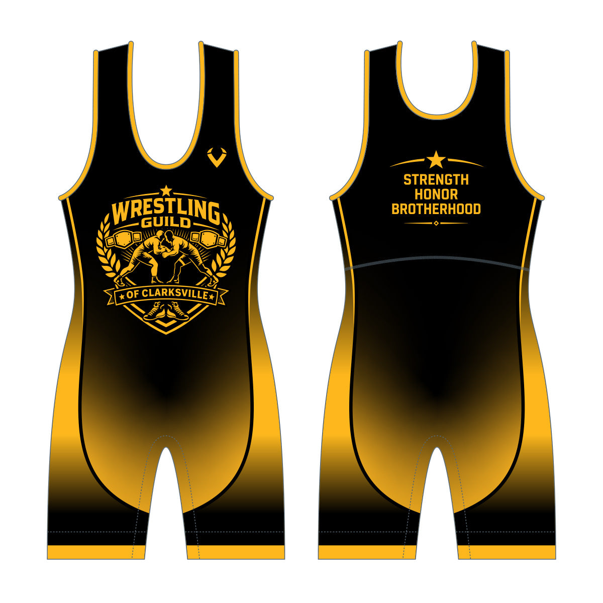 Xero Series Singlet (Black)