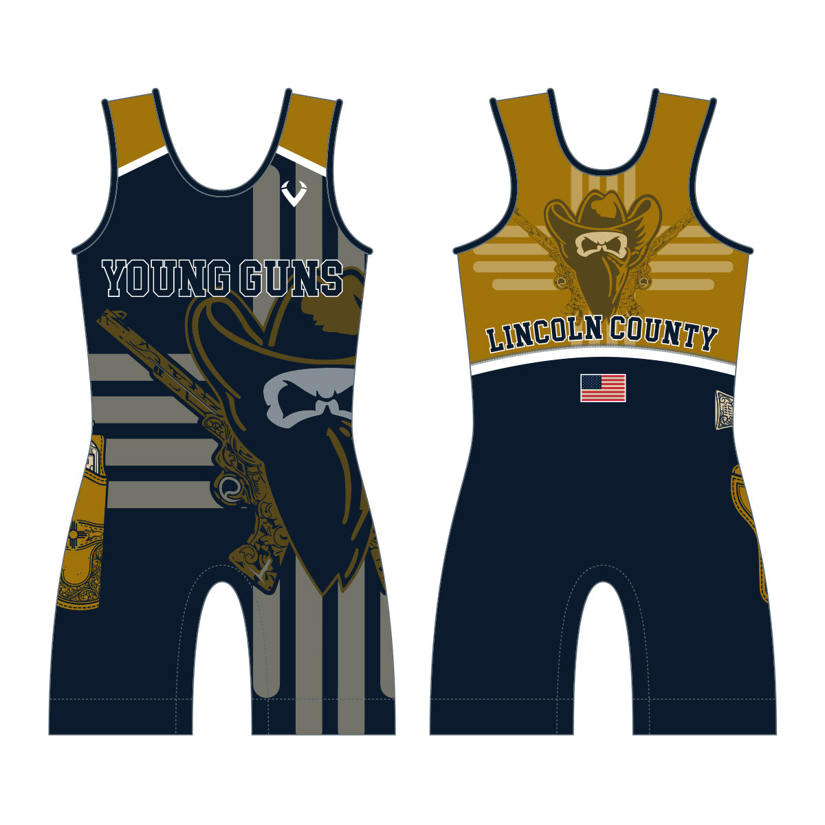 Young Guns - Ladies Xero Series Singlet