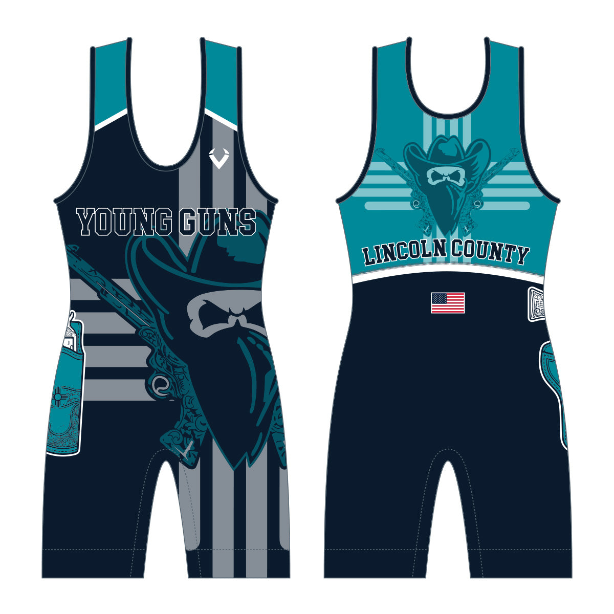 Young Guns - Mens Xero Series Singlet