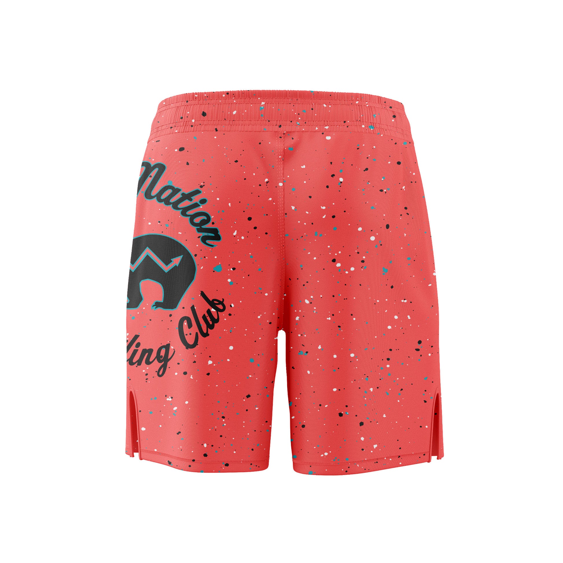 Zuni Nation - Drill Shorts (Coral)