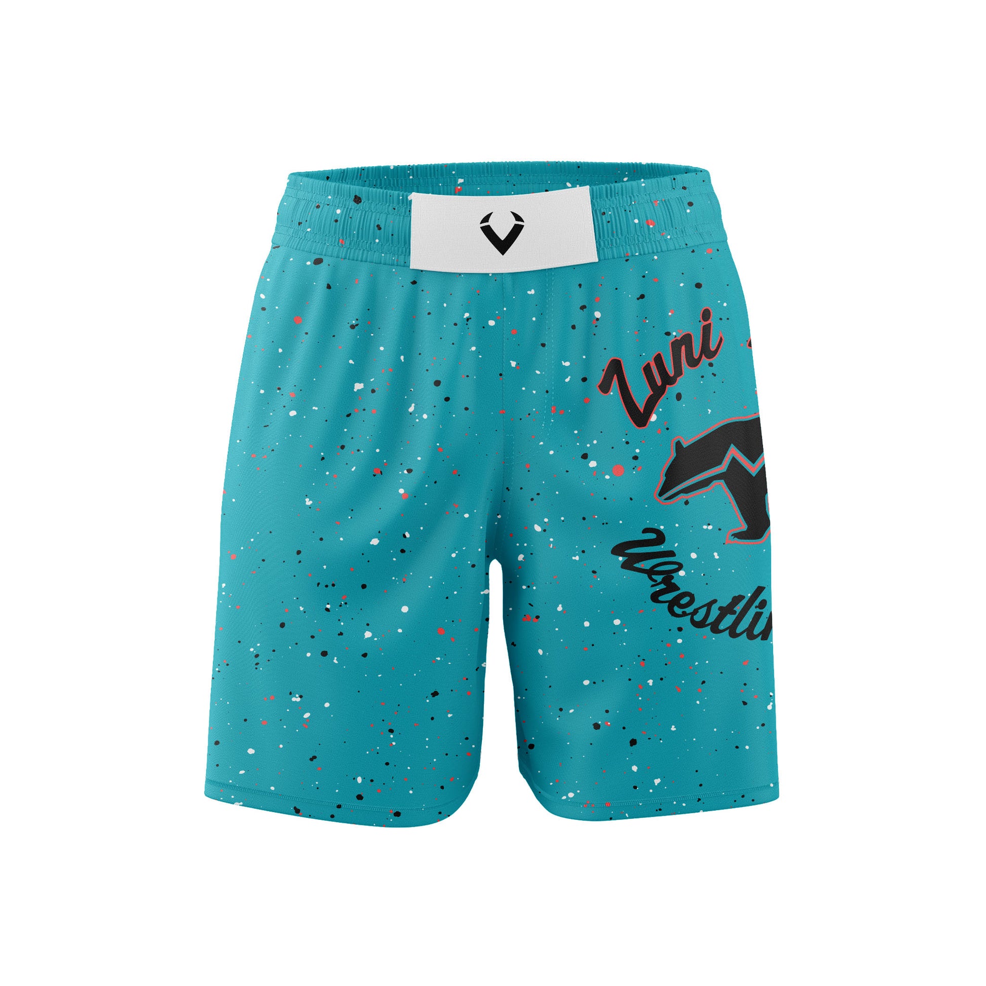 Zuni Nation - Drill Shorts (Turquoise)