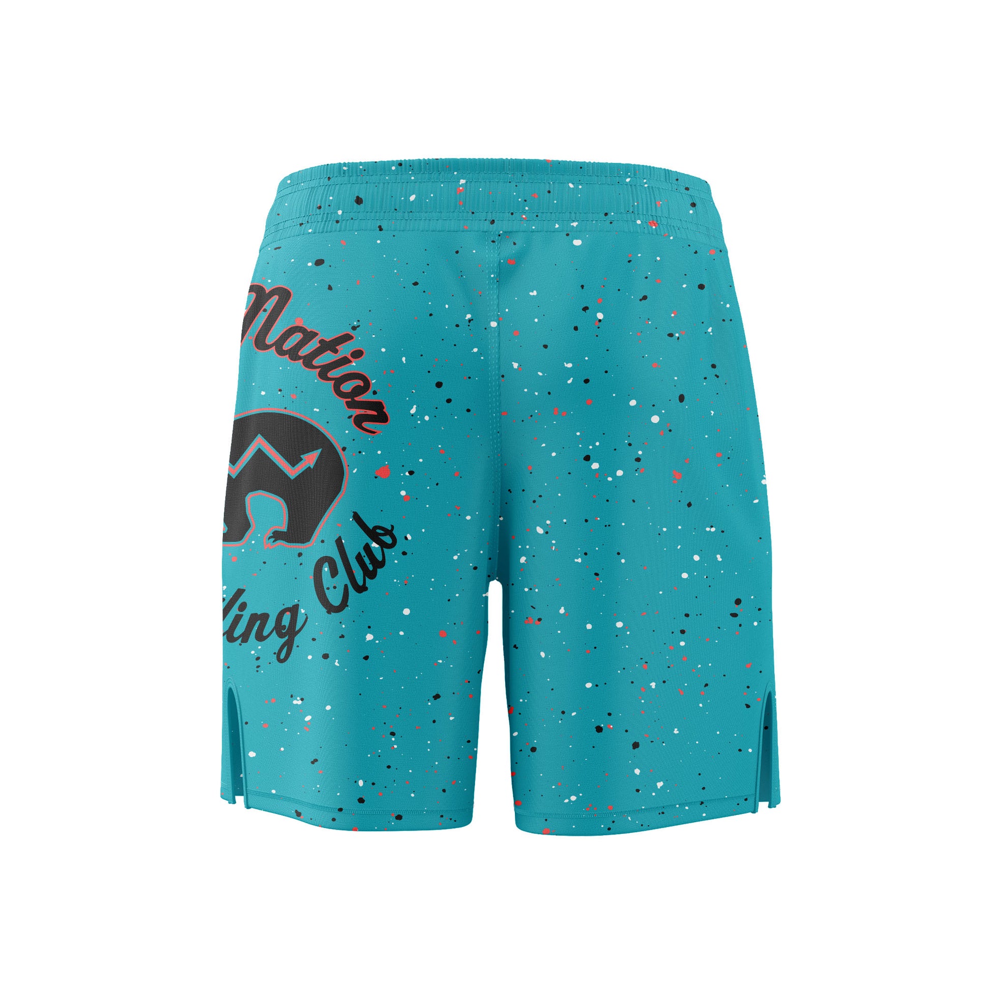 Zuni Nation - Drill Shorts (Turquoise)